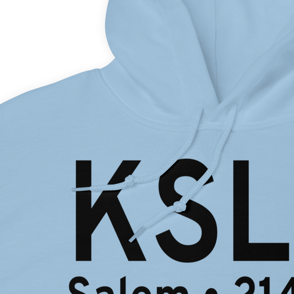 Salem Municipal Airport/McNary Field (KSLE) ICAO Hoodie Sweatshirt 