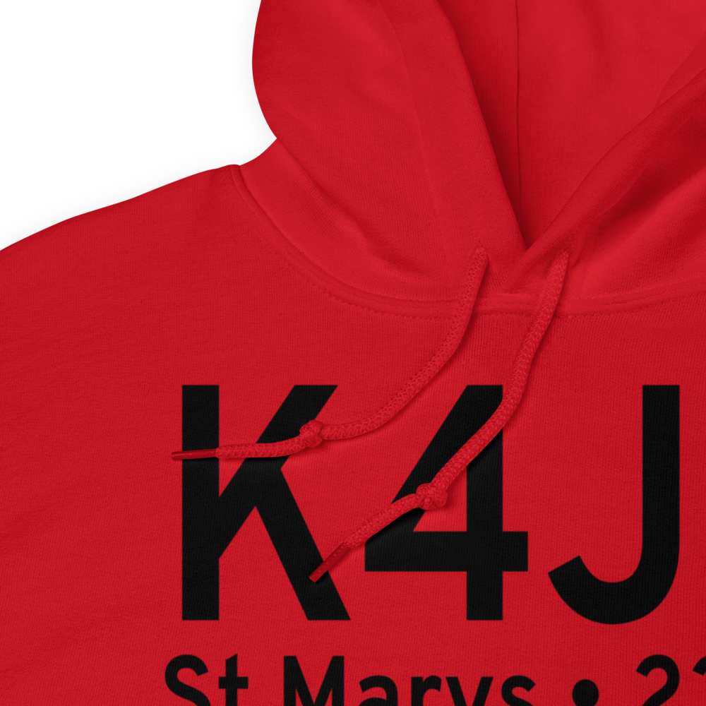 St Marys Airport (K4J6) ICAO Hoodie Sweatshirt 