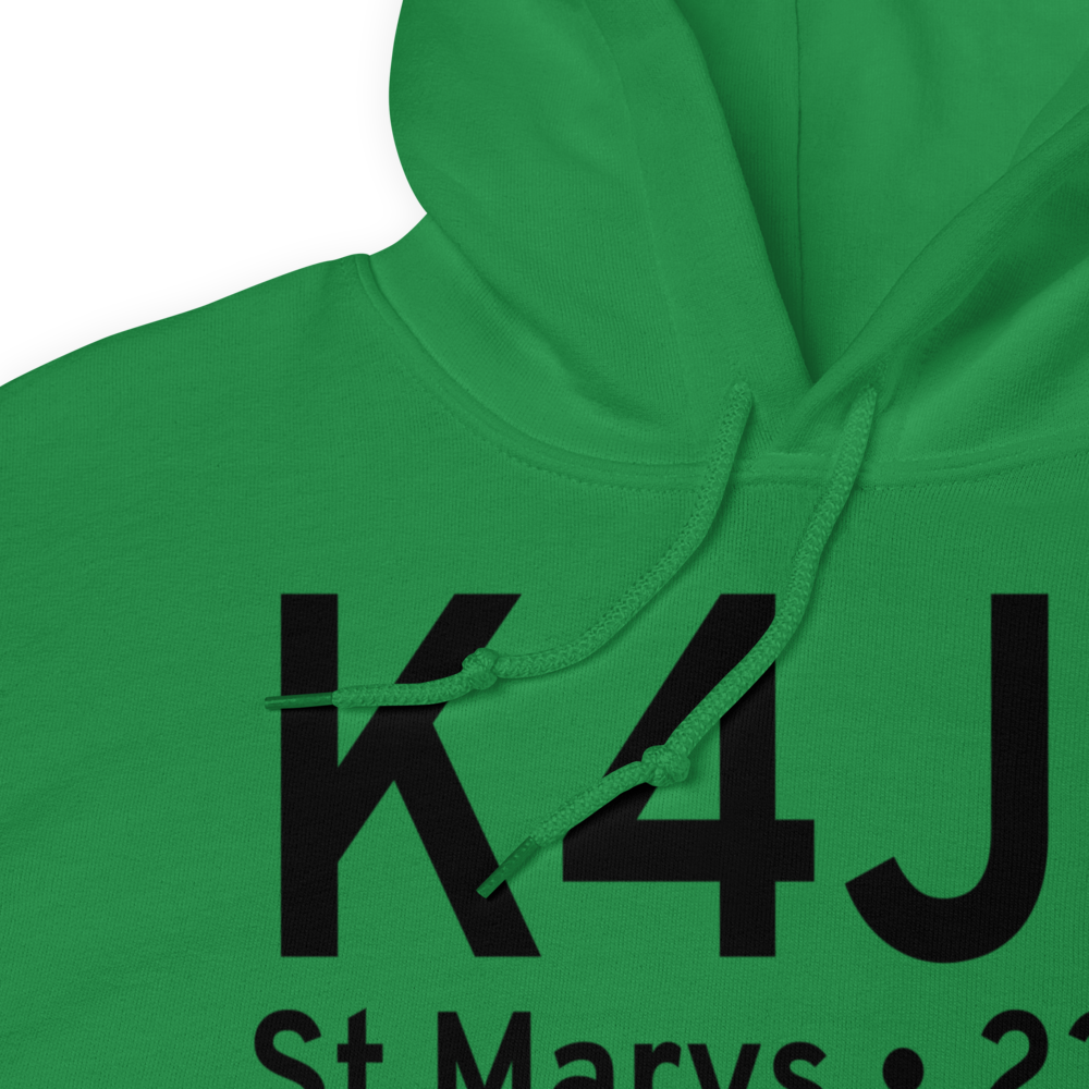 St Marys Airport (K4J6) ICAO Hoodie Sweatshirt 