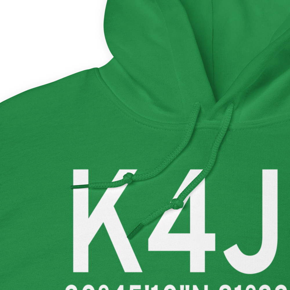St Marys Airport (K4J6) ICAO Hoodie Sweatshirt 