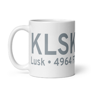 Lusk Municipal Airport (KLSK) ICAO Mug