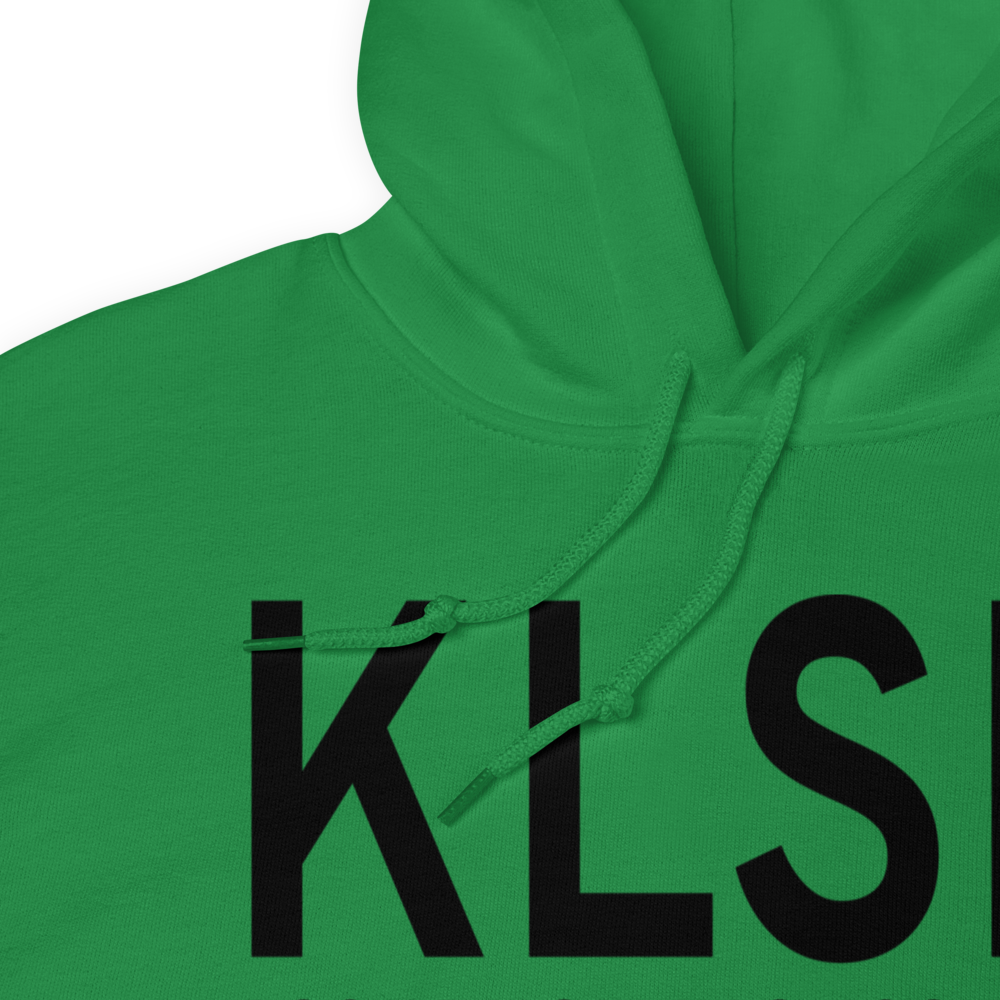 Lusk Municipal Airport (KLSK) ICAO Hoodie Sweatshirt 