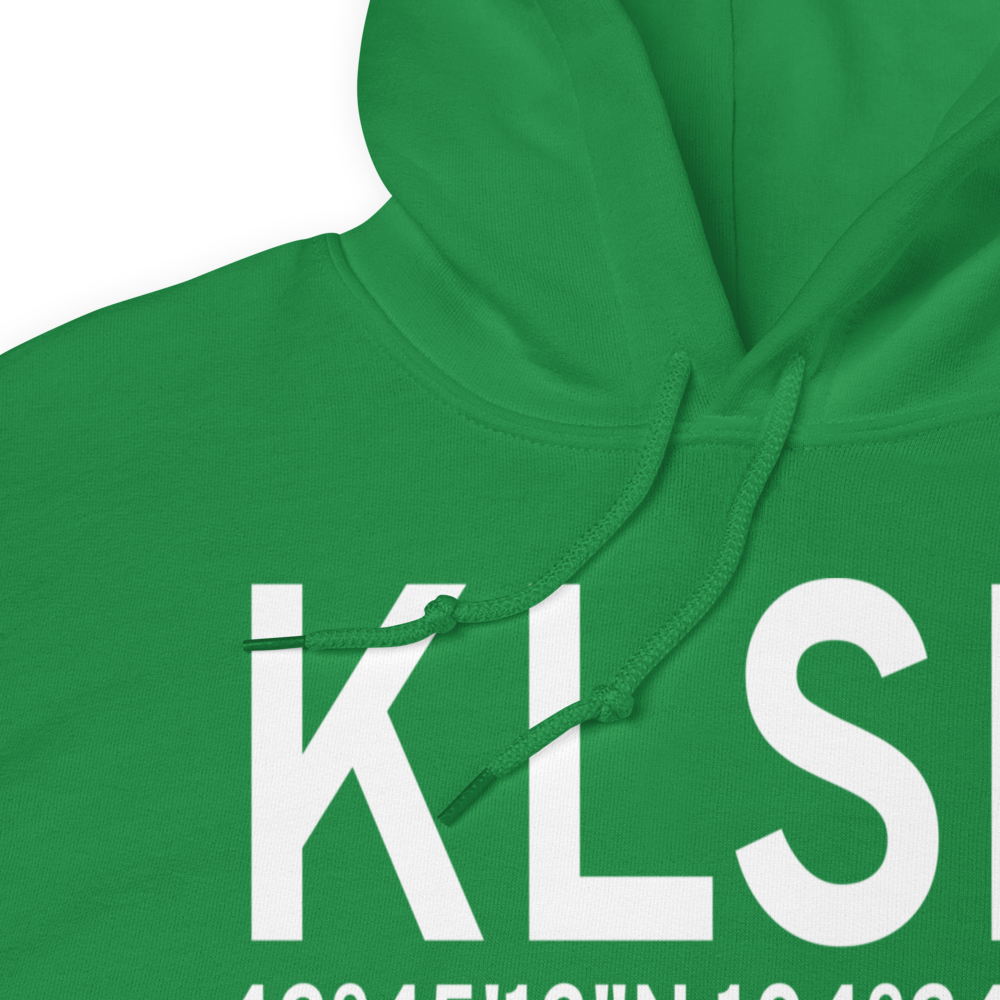 Lusk Municipal Airport (KLSK) ICAO Hoodie Sweatshirt 