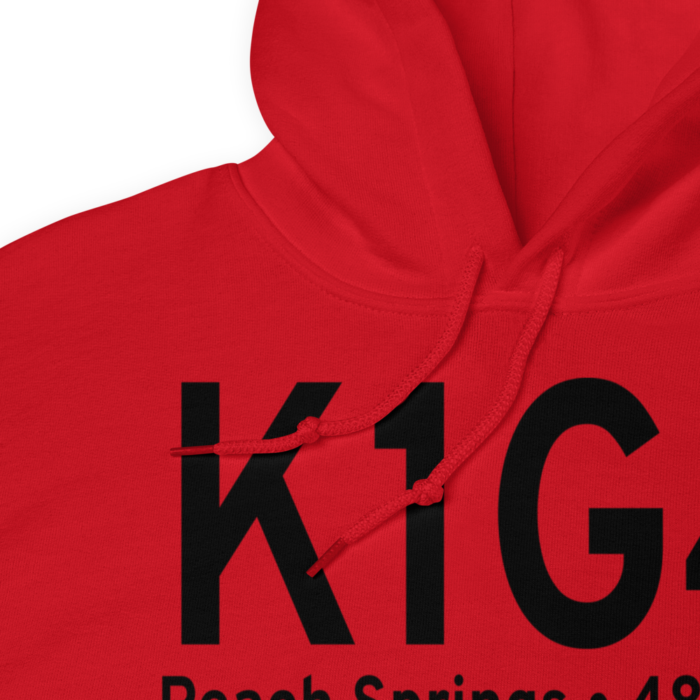 Grand Canyon West Airport (K1G4) ICAO Hoodie Sweatshirt 