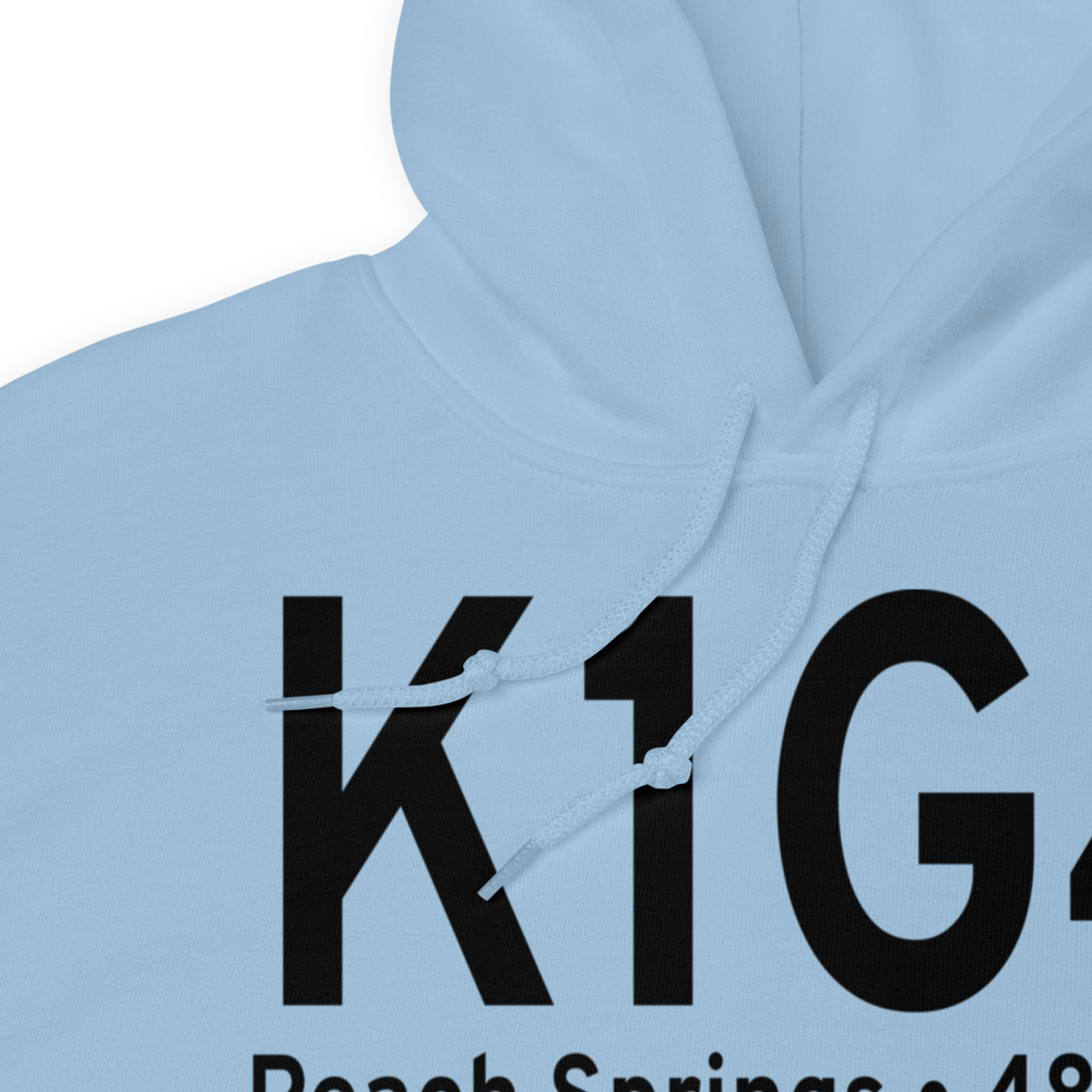 Grand Canyon West Airport (K1G4) ICAO Hoodie Sweatshirt 