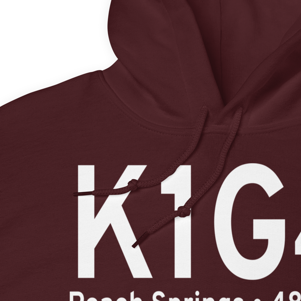 Grand Canyon West Airport (K1G4) ICAO Hoodie Sweatshirt 