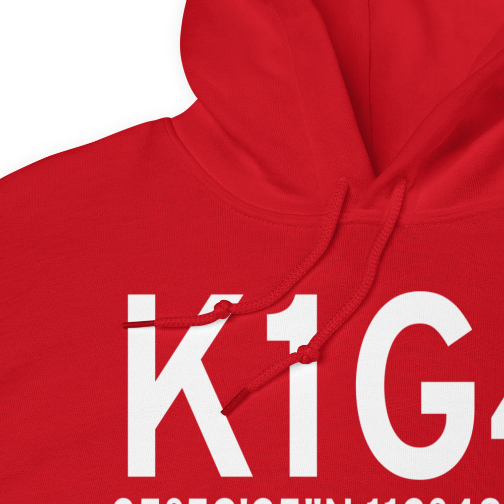 Grand Canyon West Airport (K1G4) ICAO Hoodie Sweatshirt 