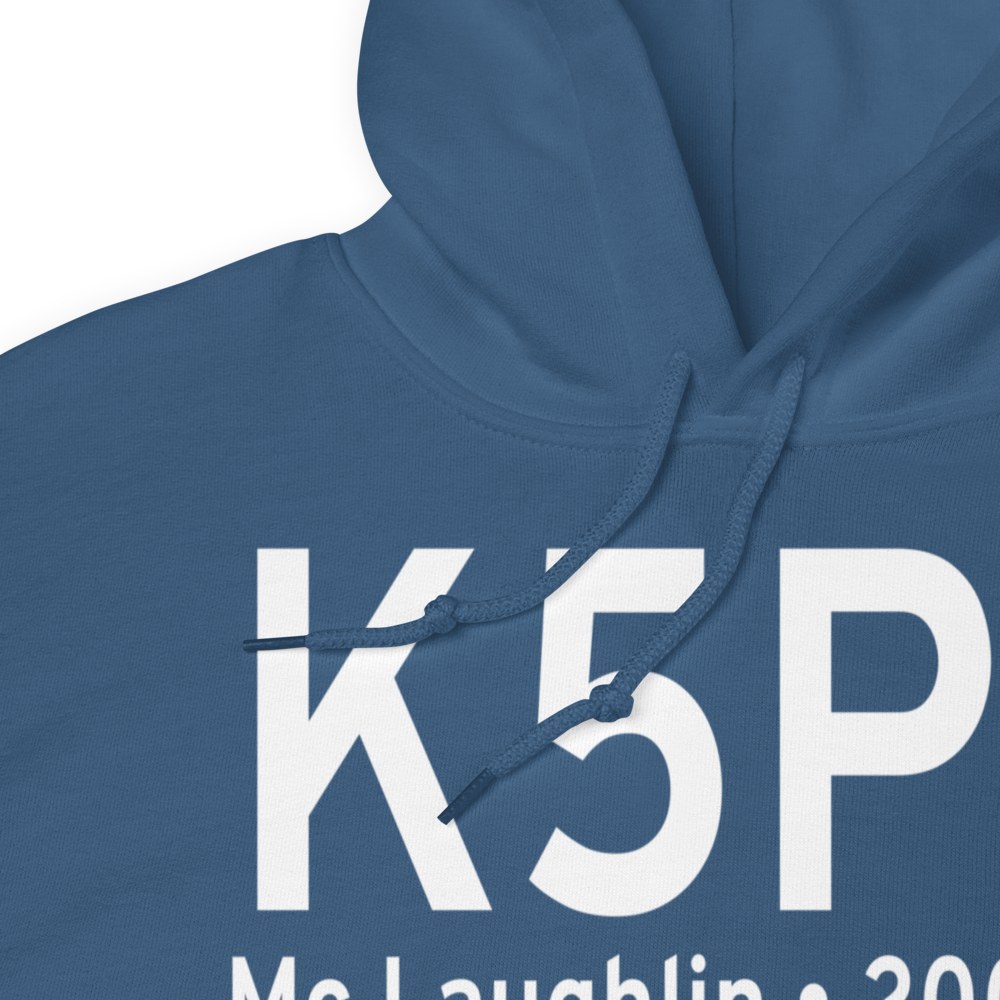 Mc Laughlin Municipal Airport (K5P2) ICAO Hoodie Sweatshirt 