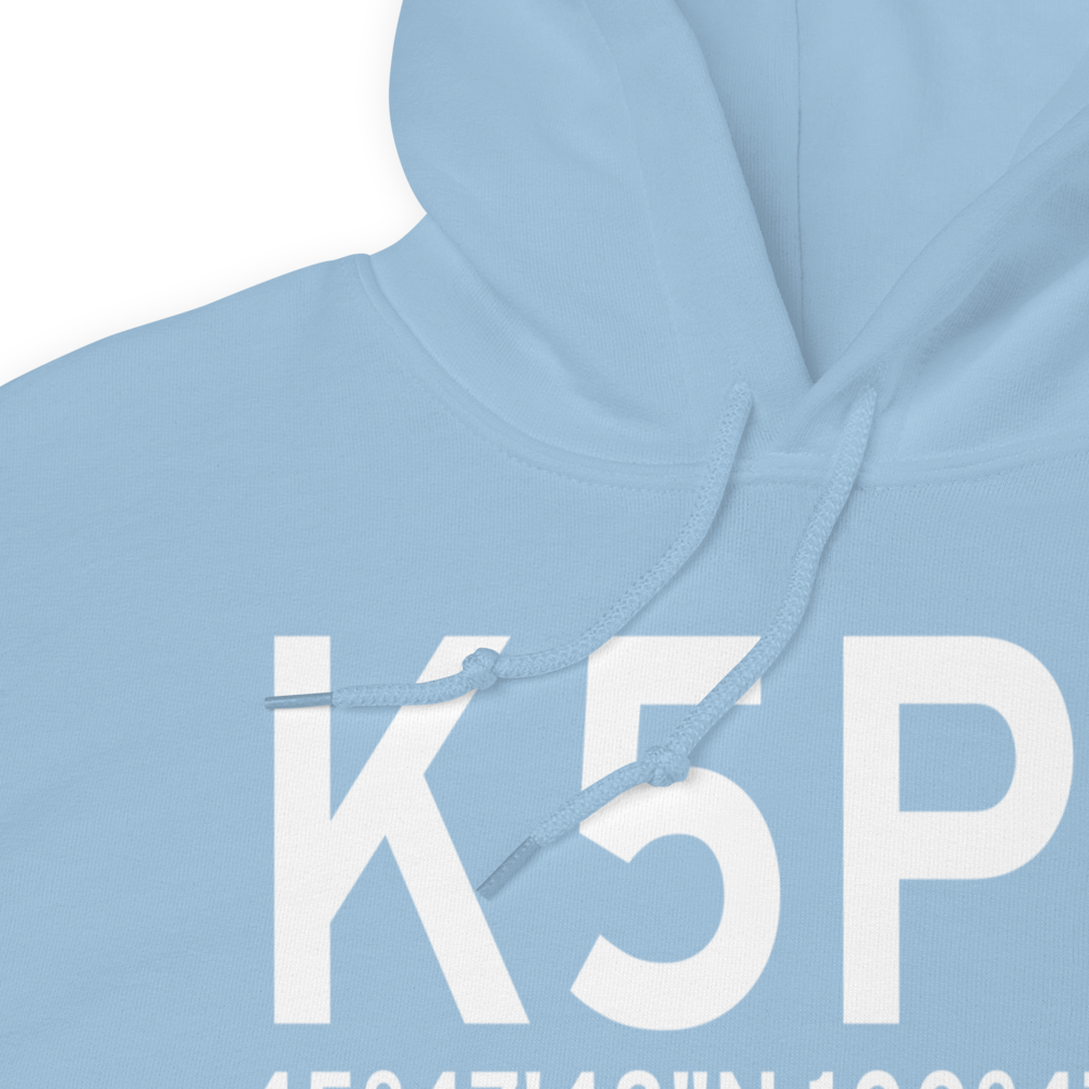 Mc Laughlin Municipal Airport (K5P2) ICAO Hoodie Sweatshirt 