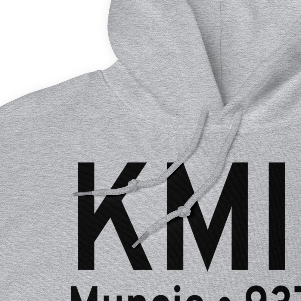Delaware County Johnson Field (KMIE) ICAO Hoodie Sweatshirt 