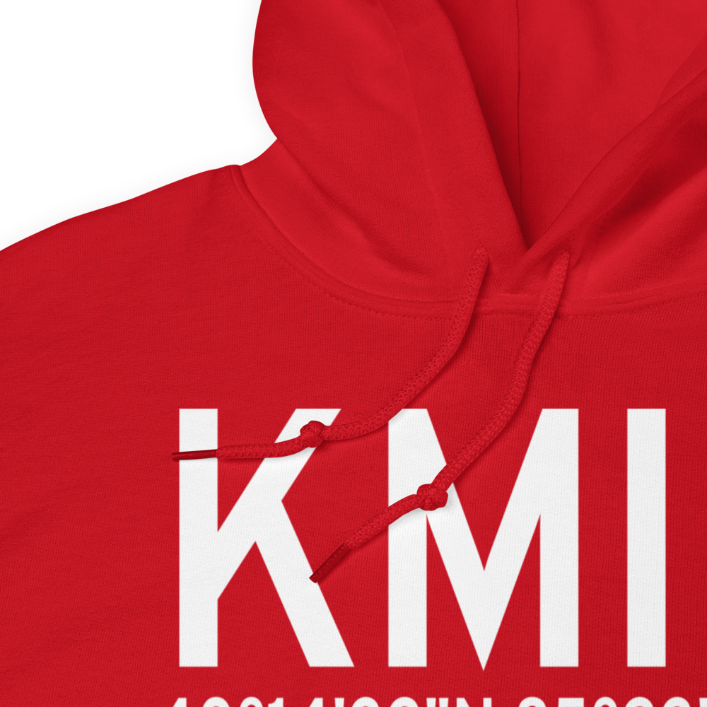 Delaware County Johnson Field (KMIE) ICAO Hoodie Sweatshirt 