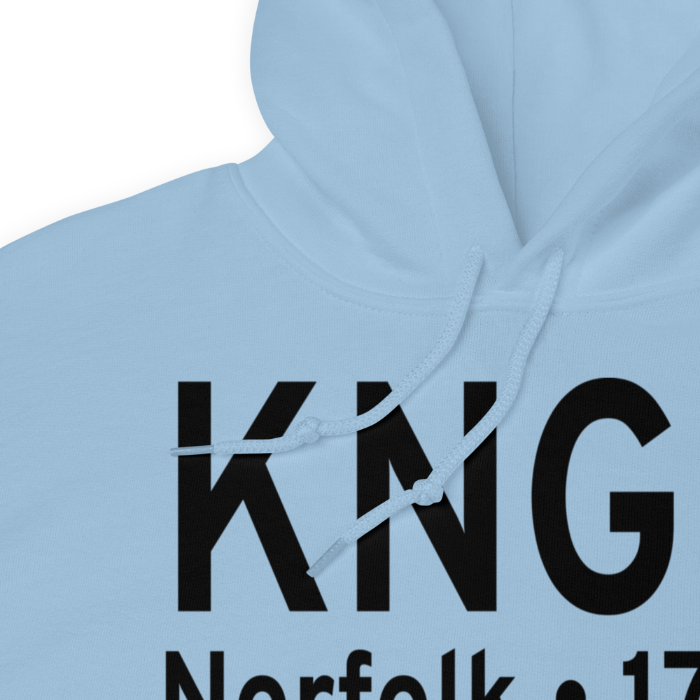 Norfolk Naval Station (Chambers Field) (KNGU) ICAO Hoodie Sweatshirt 