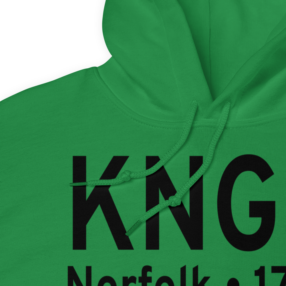 Norfolk Naval Station (Chambers Field) (KNGU) ICAO Hoodie Sweatshirt 