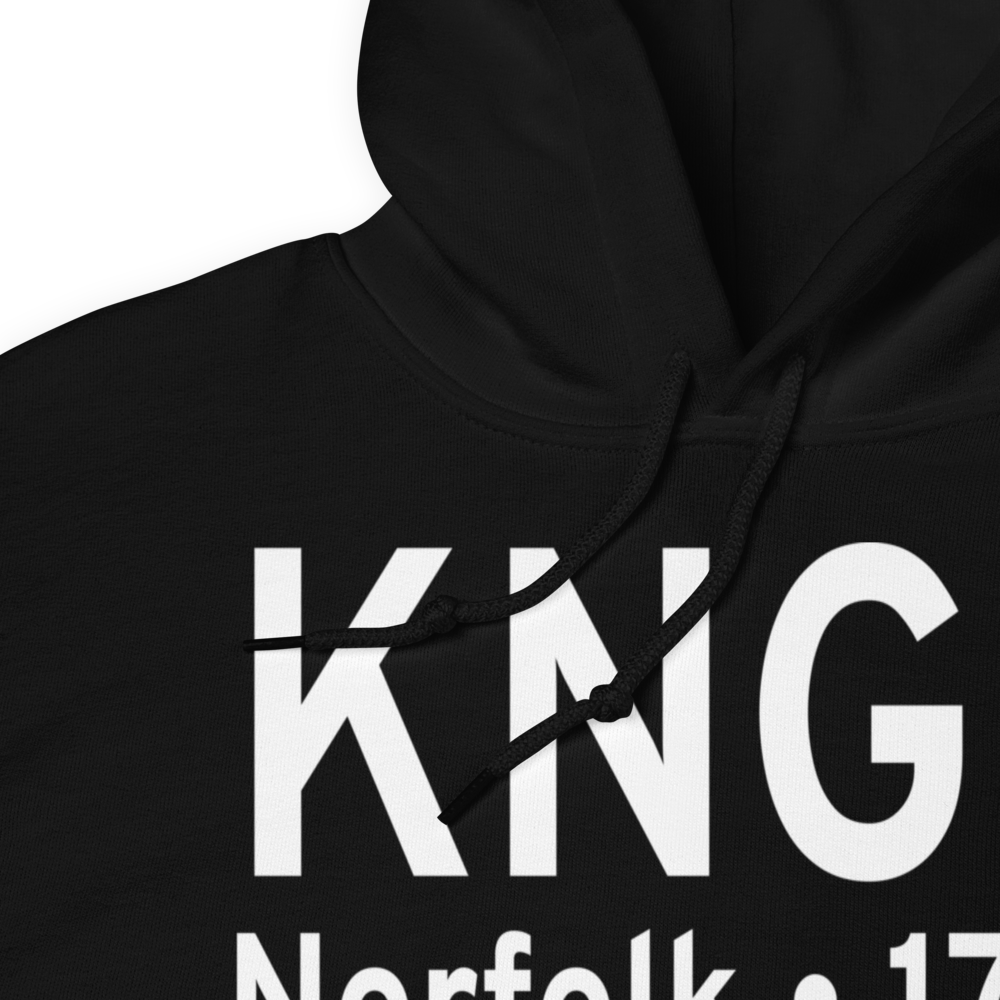 Norfolk Naval Station (Chambers Field) (KNGU) ICAO Hoodie Sweatshirt 
