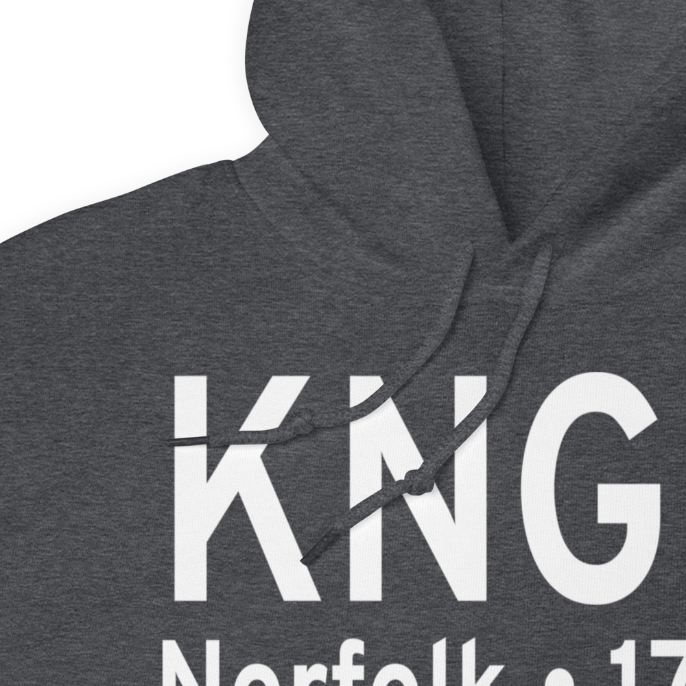 Norfolk Naval Station (Chambers Field) (KNGU) ICAO Hoodie Sweatshirt 