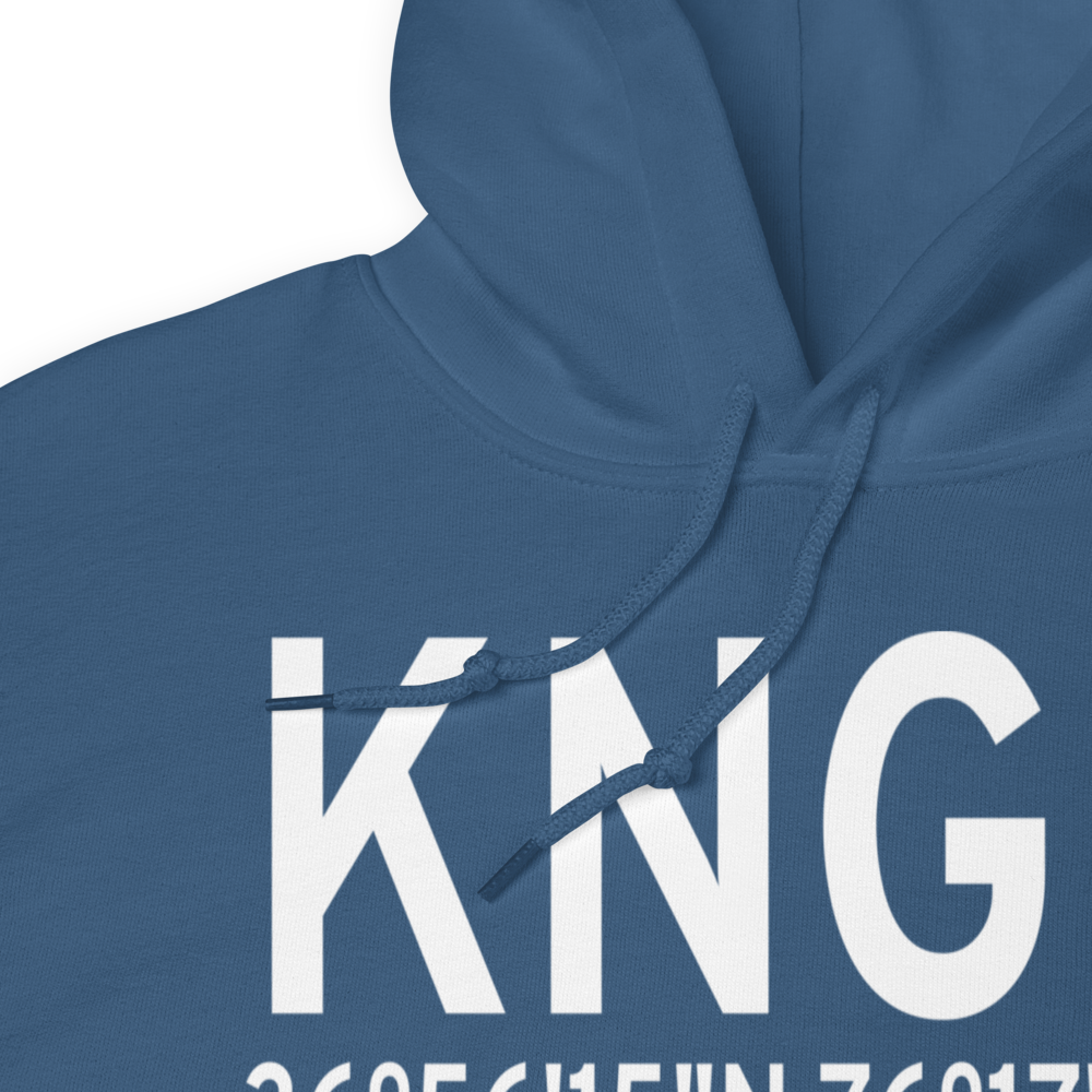 Norfolk Naval Station (Chambers Field) (KNGU) ICAO Hoodie Sweatshirt 