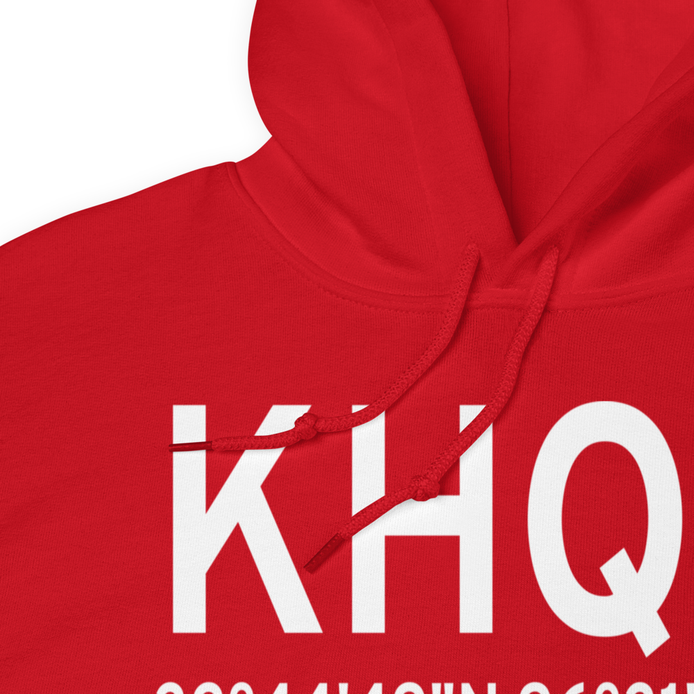 Mesquite Metro Airport (KHQZ) ICAO Hoodie Sweatshirt 