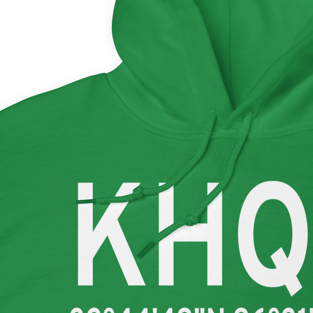 Mesquite Metro Airport (KHQZ) ICAO Hoodie Sweatshirt 