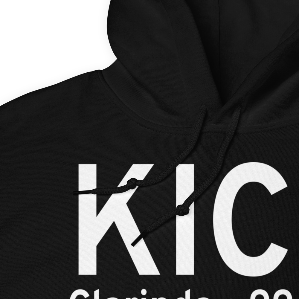 Schenck Field (KICL) ICAO Hoodie Sweatshirt 