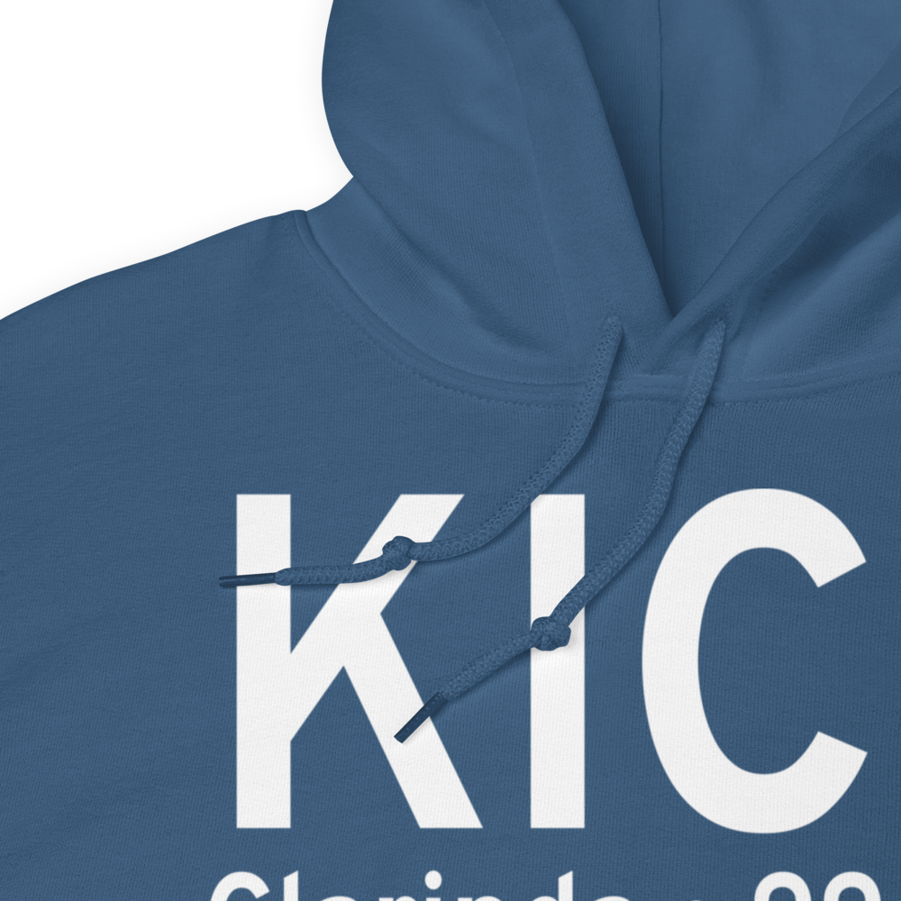 Schenck Field (KICL) ICAO Hoodie Sweatshirt 