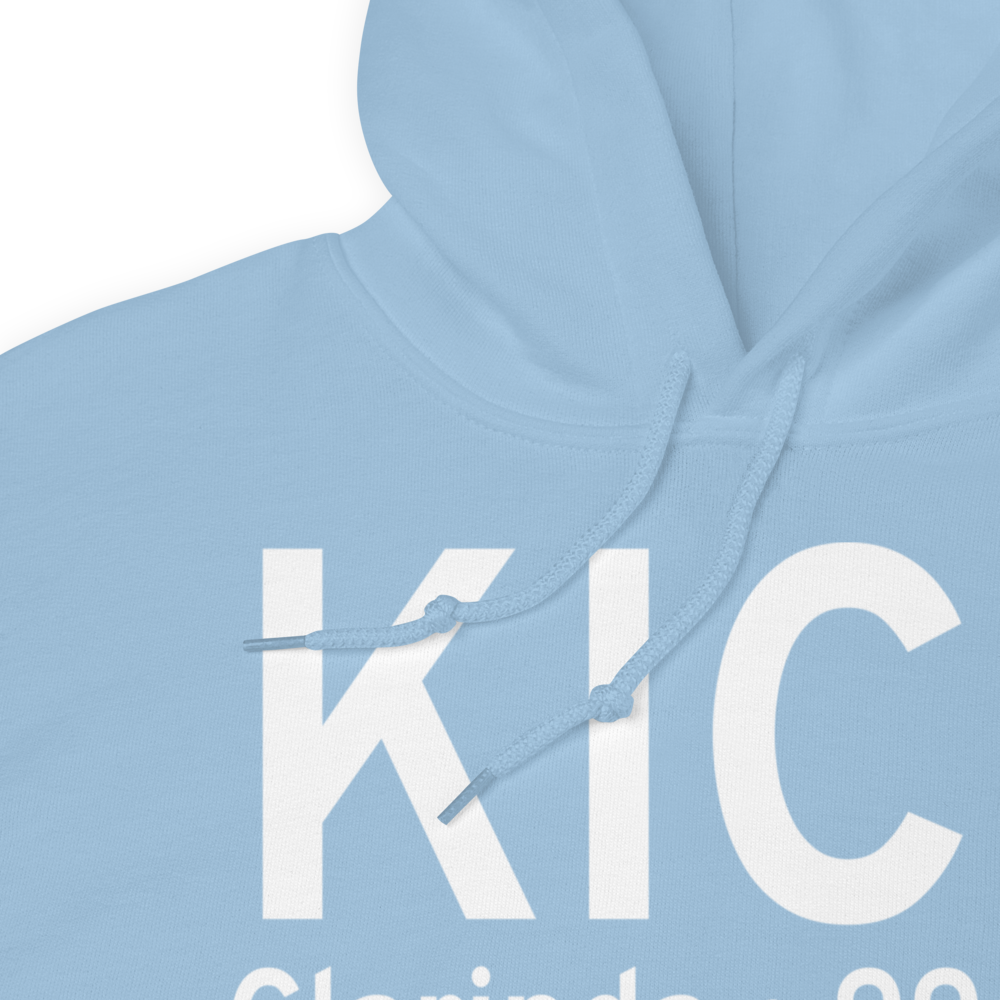 Schenck Field (KICL) ICAO Hoodie Sweatshirt 