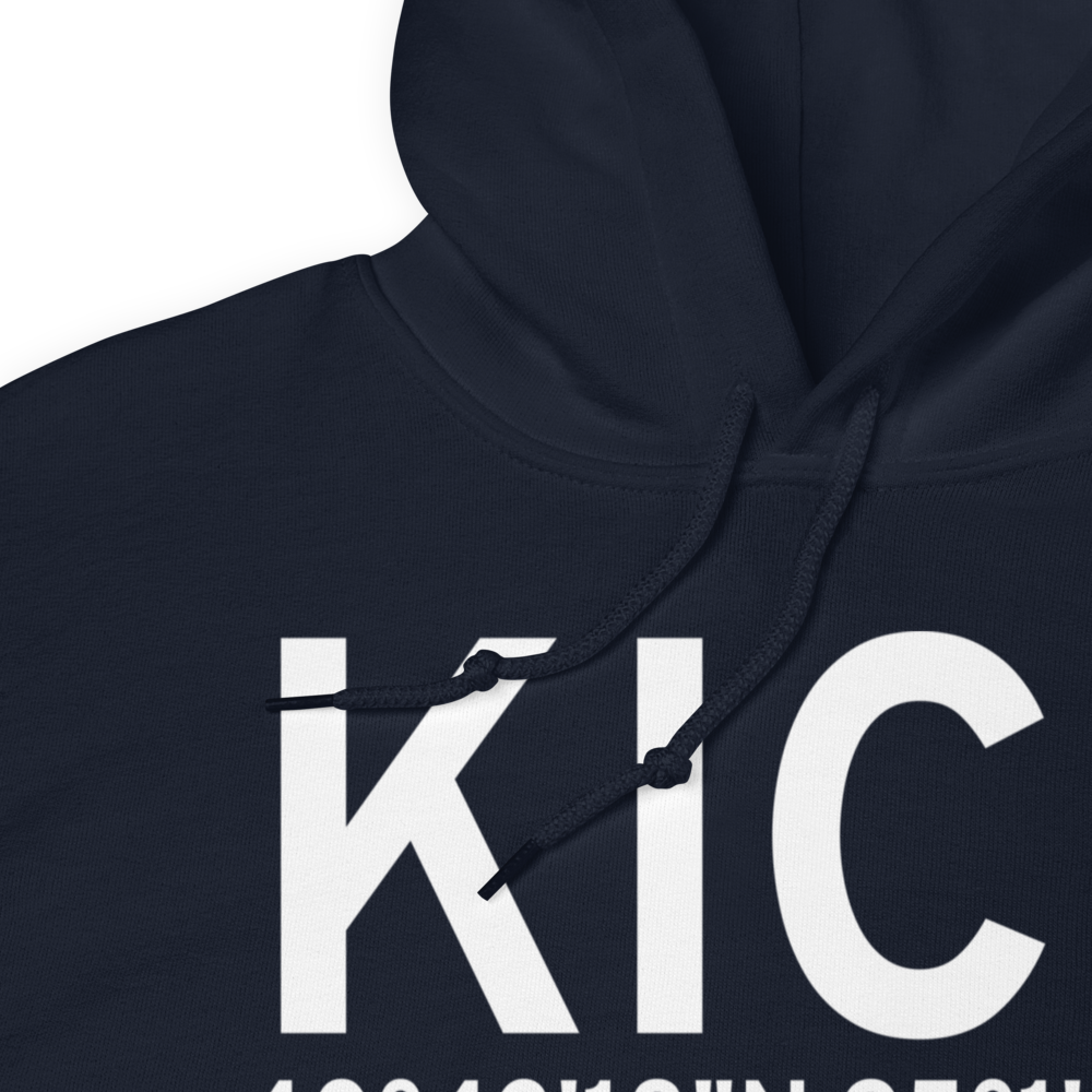 Schenck Field (KICL) ICAO Hoodie Sweatshirt 