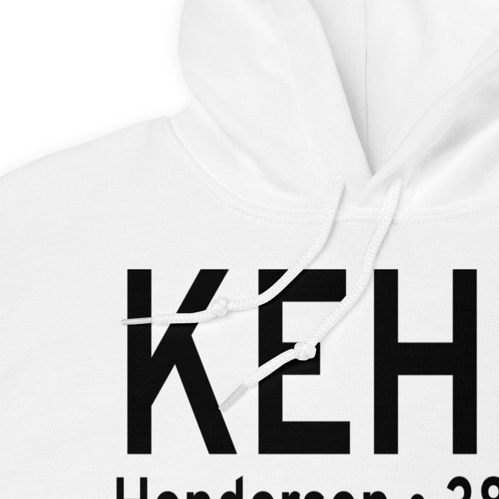 Henderson City County Airport (KEHR) ICAO Hoodie Sweatshirt 