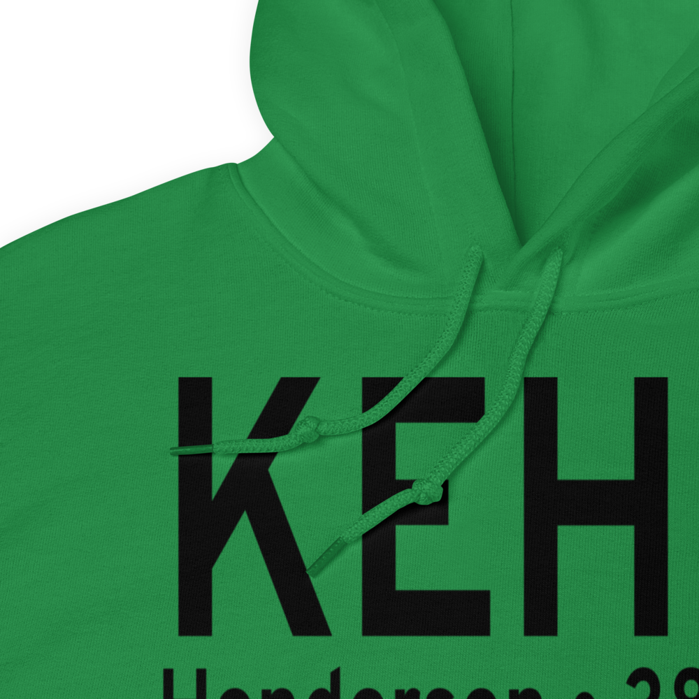 Henderson City County Airport (KEHR) ICAO Hoodie Sweatshirt 