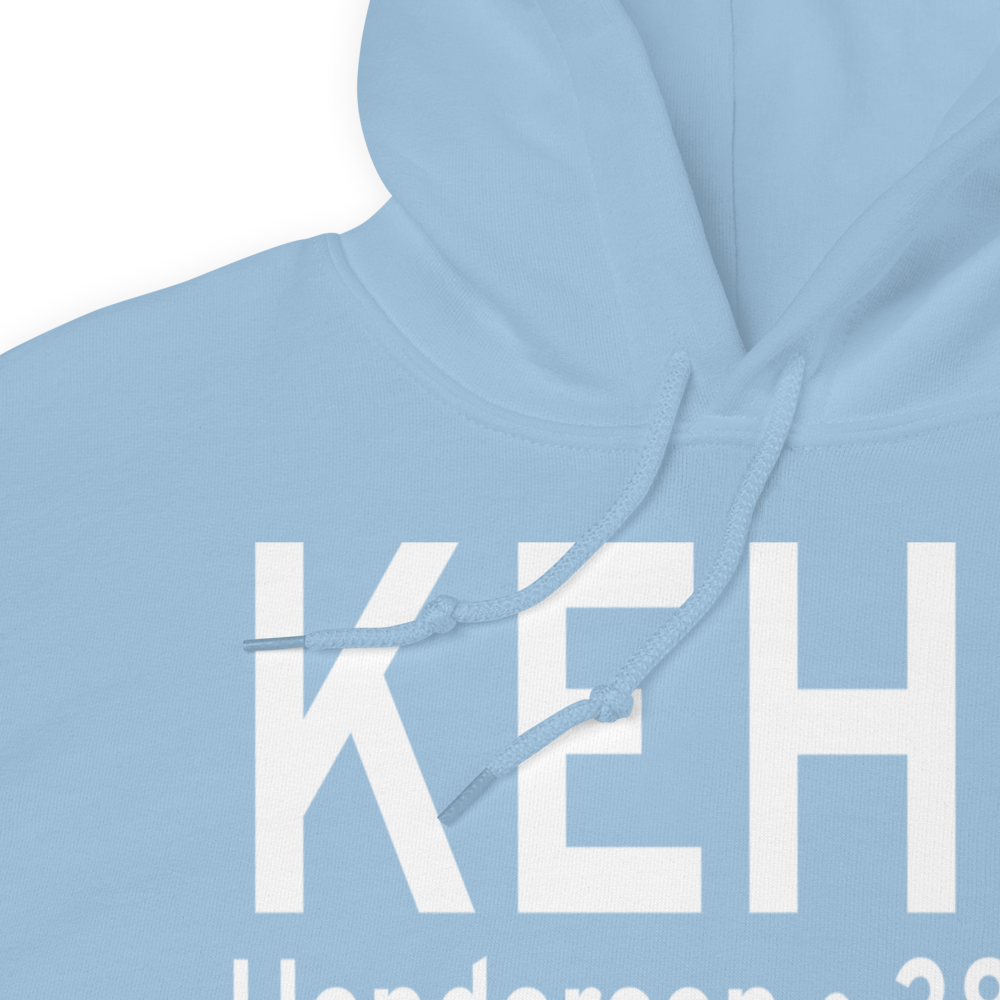 Henderson City County Airport (KEHR) ICAO Hoodie Sweatshirt 