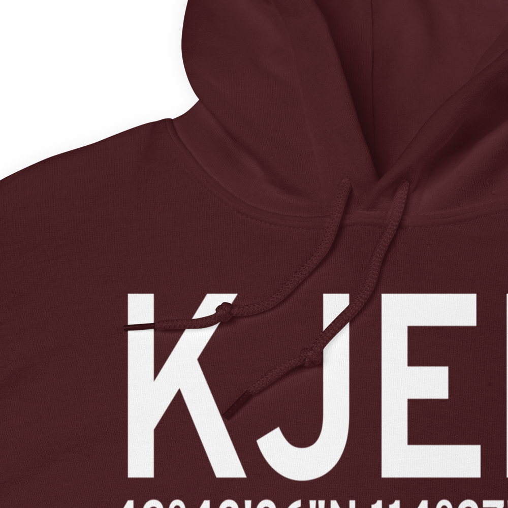 Jerome County Airport (KJER) ICAO Hoodie Sweatshirt 
