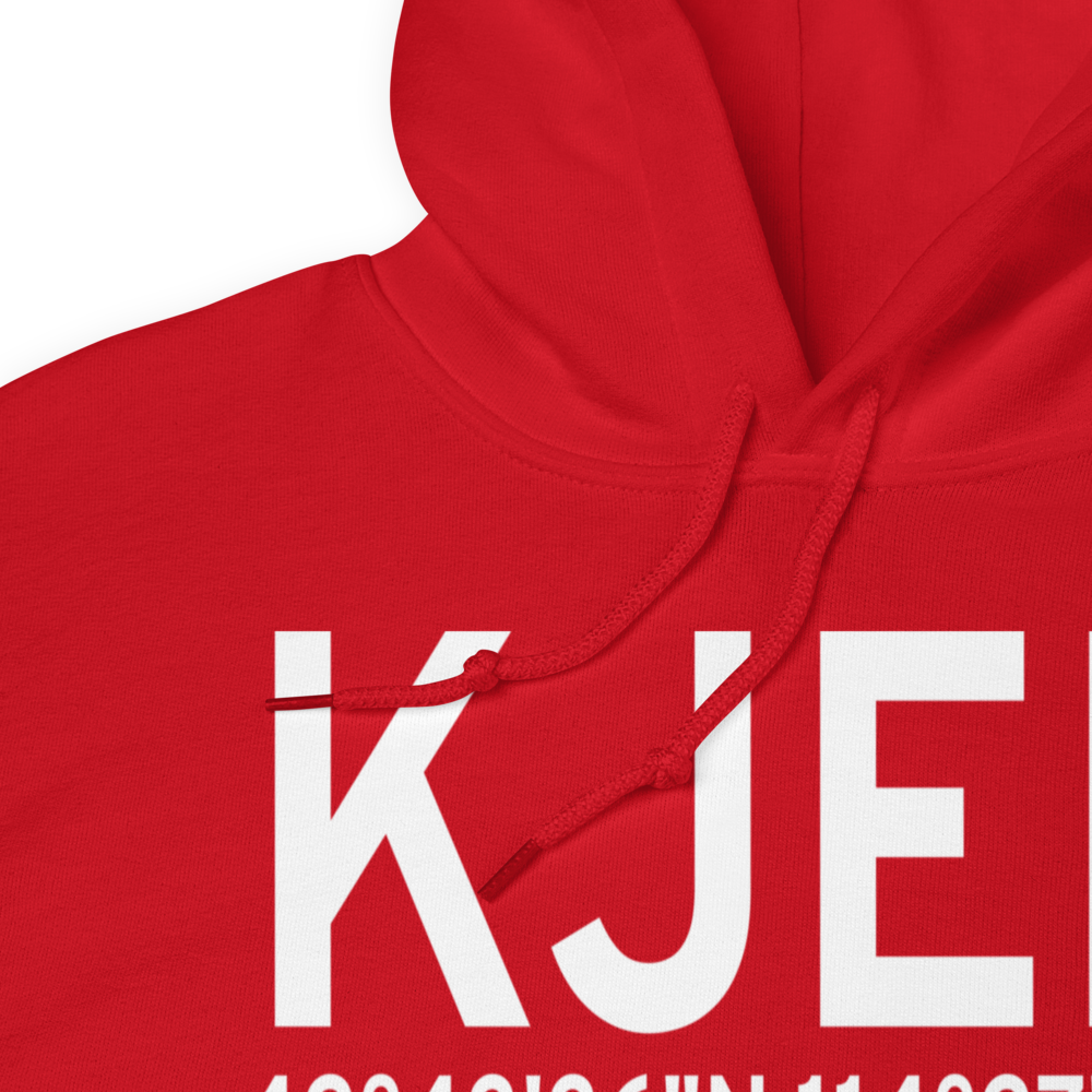 Jerome County Airport (KJER) ICAO Hoodie Sweatshirt 