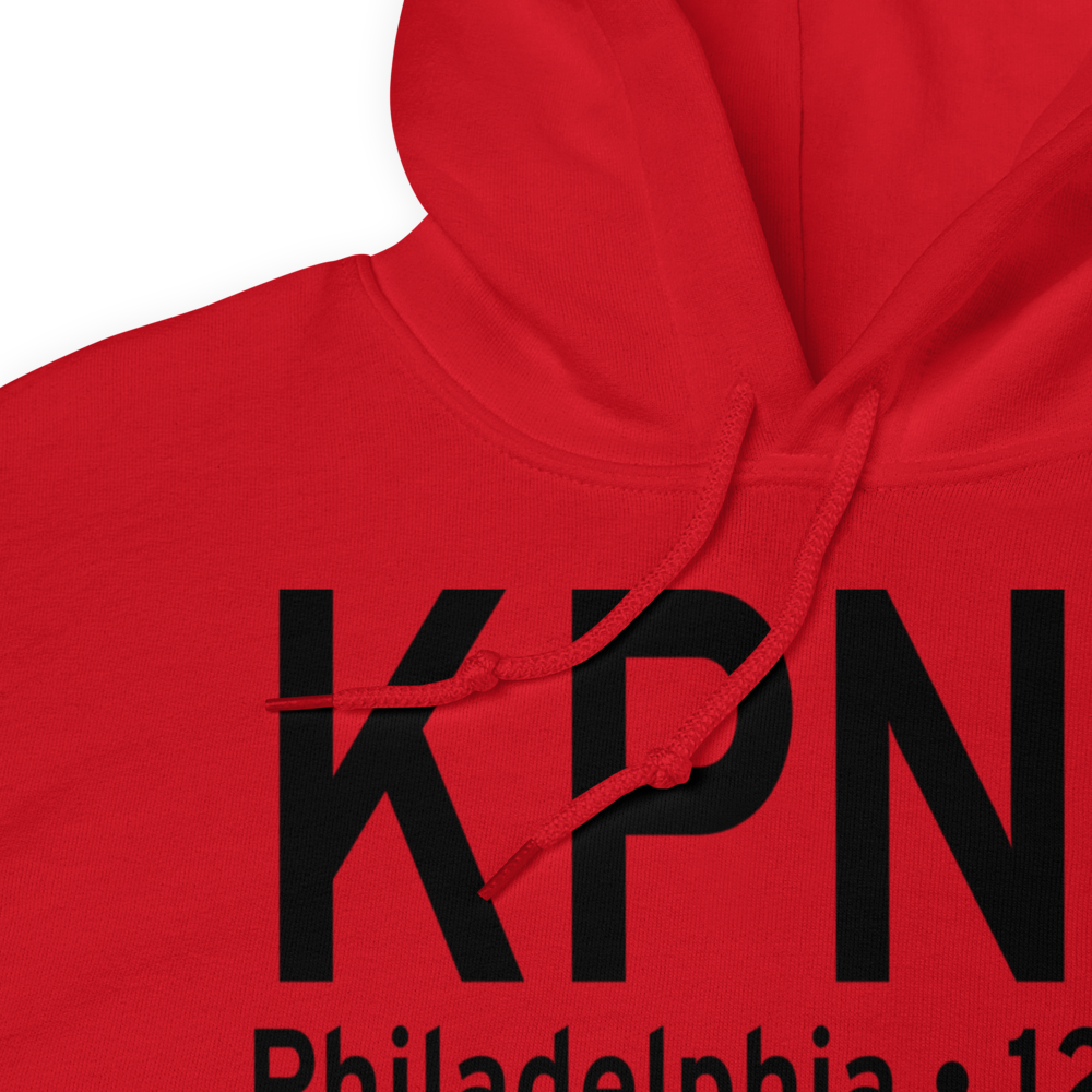 Northeast Philadelphia Airport (KPNE) ICAO Hoodie Sweatshirt 