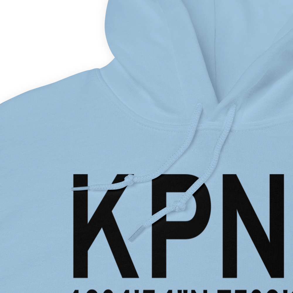 Northeast Philadelphia Airport (KPNE) ICAO Hoodie Sweatshirt 