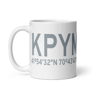 Plymouth Municipal Airport (KPYM) ICAO Mug