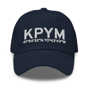 Plymouth Municipal Airport (KPYM) ICAO Hat