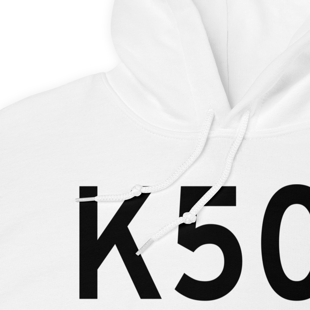 Kentland Municipal Airport (K50I) ICAO Hoodie Sweatshirt 