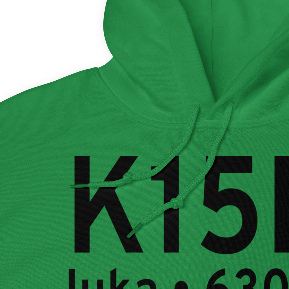 Iuka Airport (K15M) ICAO Hoodie Sweatshirt 