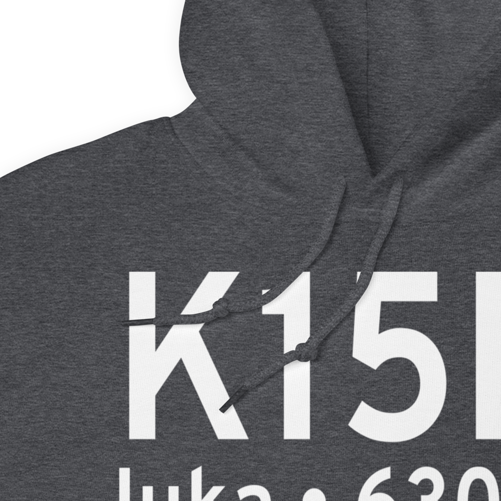Iuka Airport (K15M) ICAO Hoodie Sweatshirt 