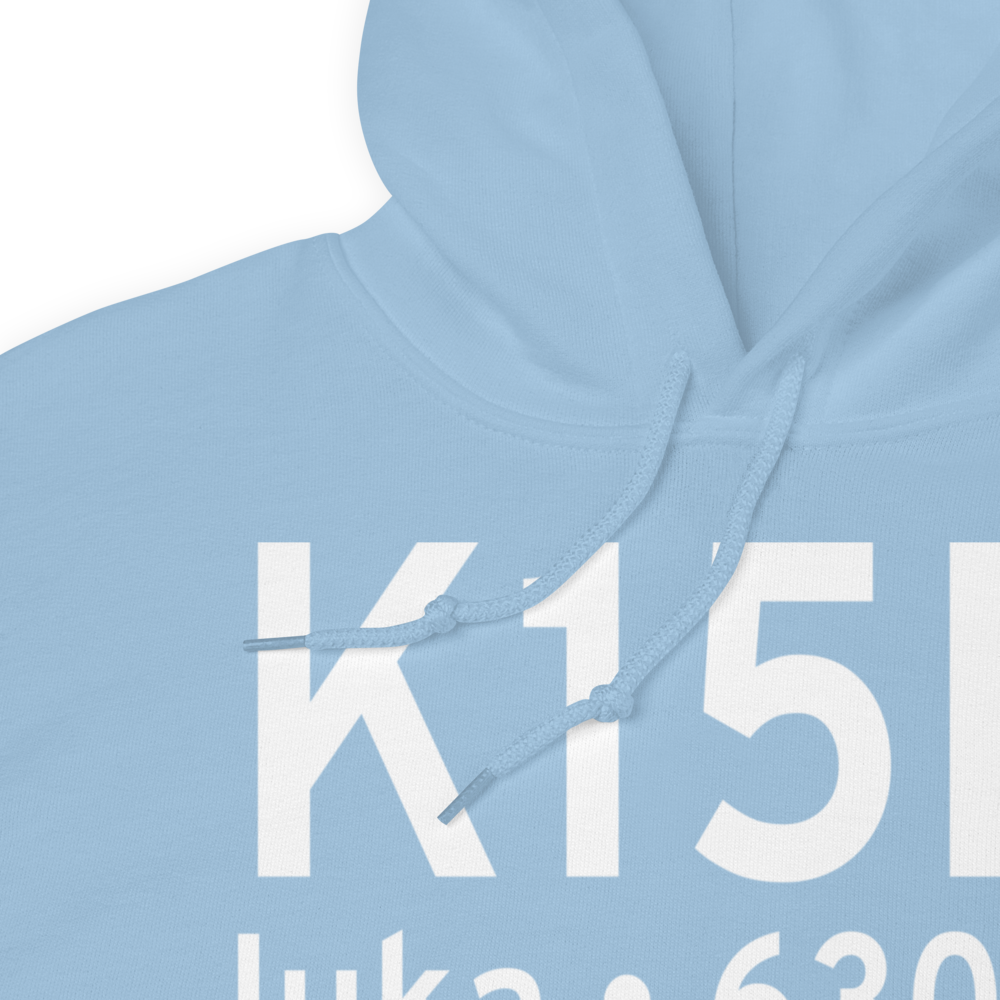 Iuka Airport (K15M) ICAO Hoodie Sweatshirt 