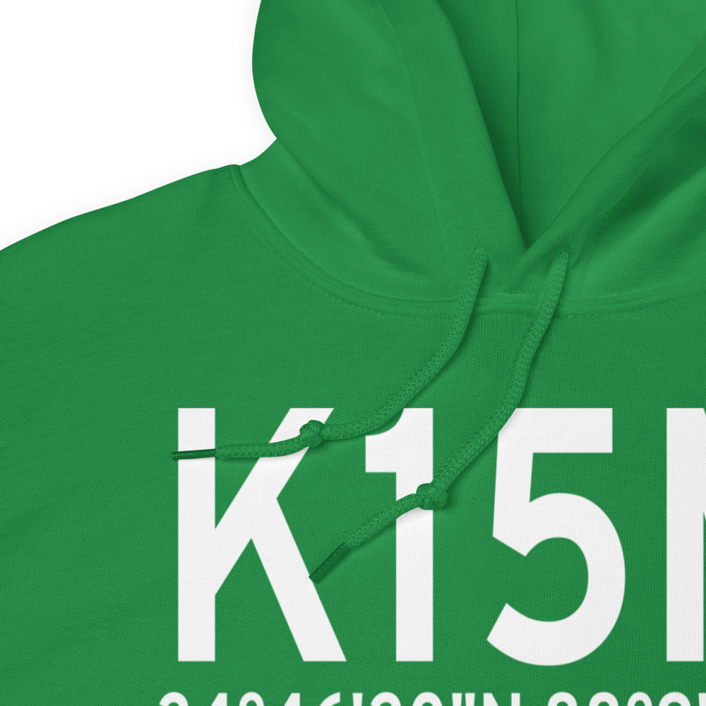 Iuka Airport (K15M) ICAO Hoodie Sweatshirt 