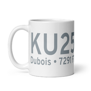 Dubois Municipal Airport (KU25) ICAO Mug