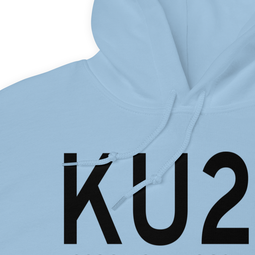 Dubois Municipal Airport (KU25) ICAO Hoodie Sweatshirt 