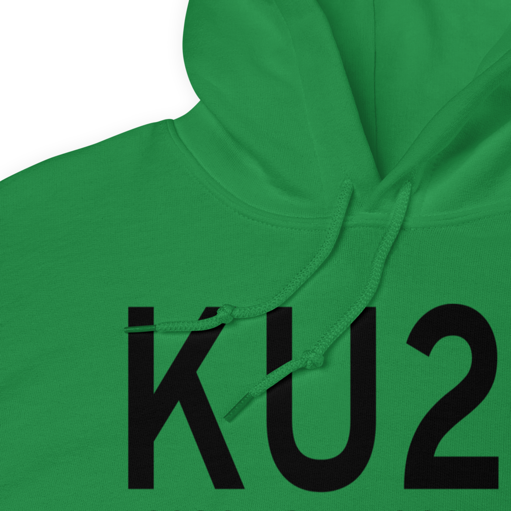 Dubois Municipal Airport (KU25) ICAO Hoodie Sweatshirt 