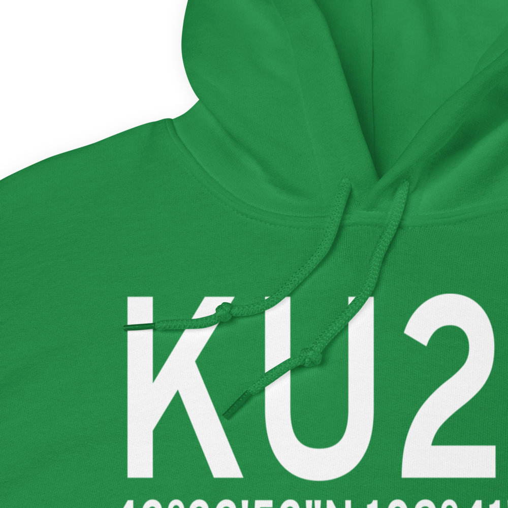Dubois Municipal Airport (KU25) ICAO Hoodie Sweatshirt 