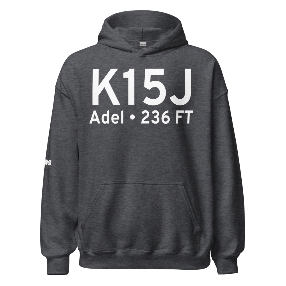 Cook County Airport (K15J) ICAO Hoodie Sweatshirt 