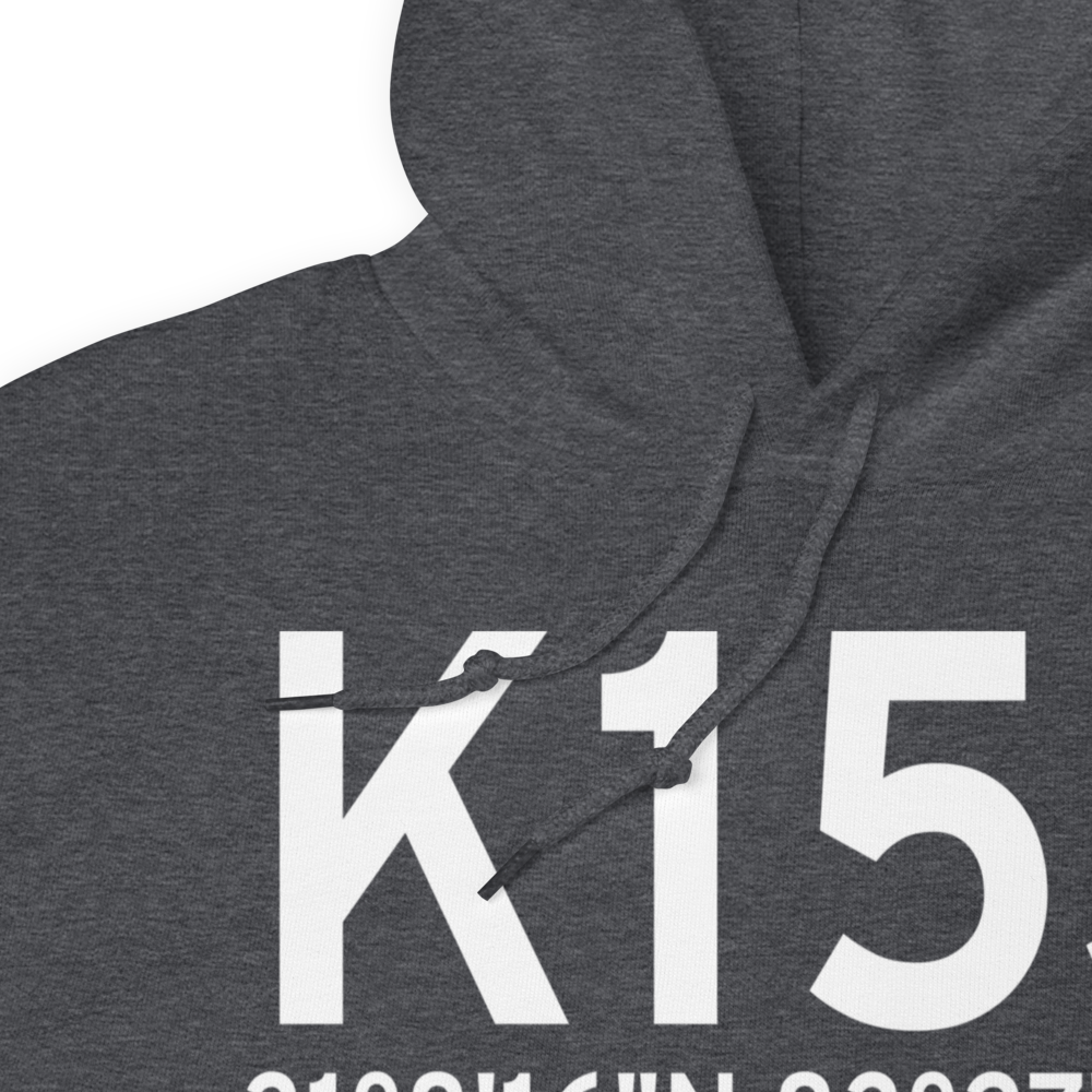 Cook County Airport (K15J) ICAO Hoodie Sweatshirt 