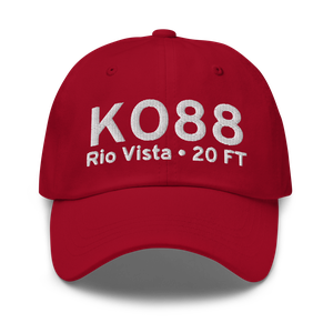 Rio Vista Municipal Airport (KO88) ICAO Hat