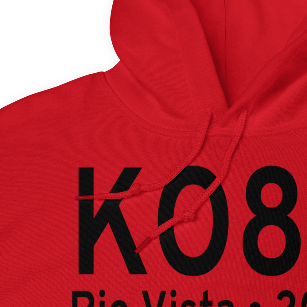 Rio Vista Municipal Airport (KO88) ICAO Hoodie Sweatshirt 