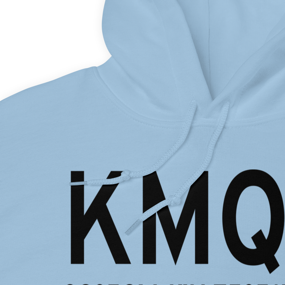 Chester County G O Carlson Airport (KMQS) ICAO Hoodie Sweatshirt 