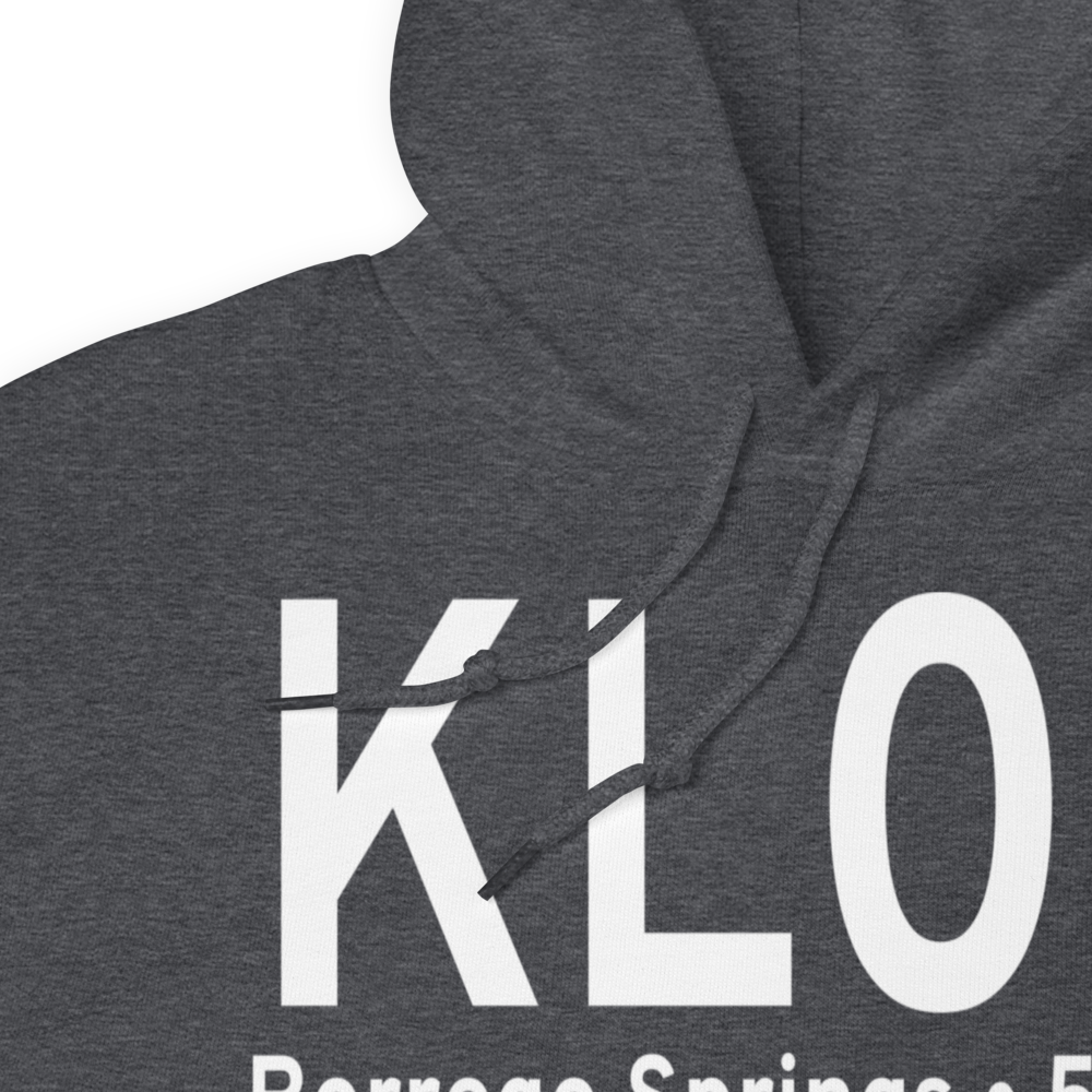 Borrego Valley Airport (KL08) ICAO Hoodie Sweatshirt 